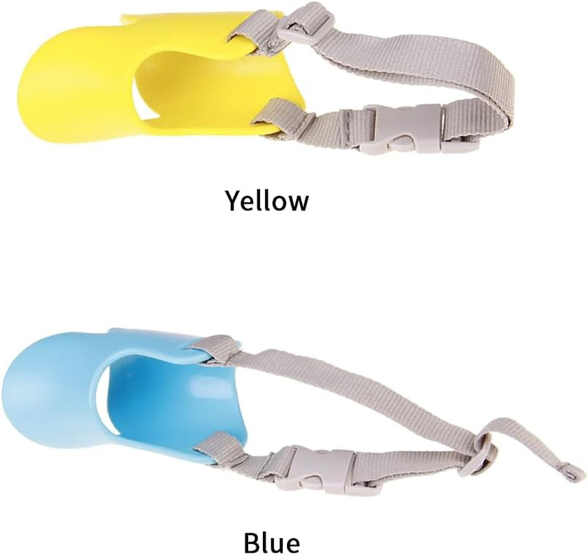 DQuakyPup Silicone Dog Muscle Adjustable for Small-Medium Dogs