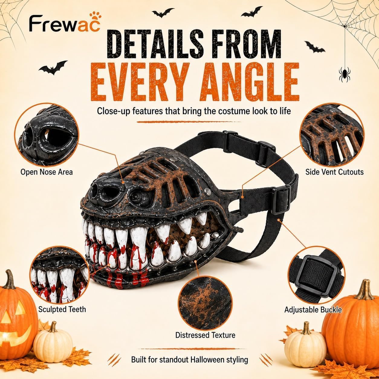 FrightBite™ Dog Muzzle