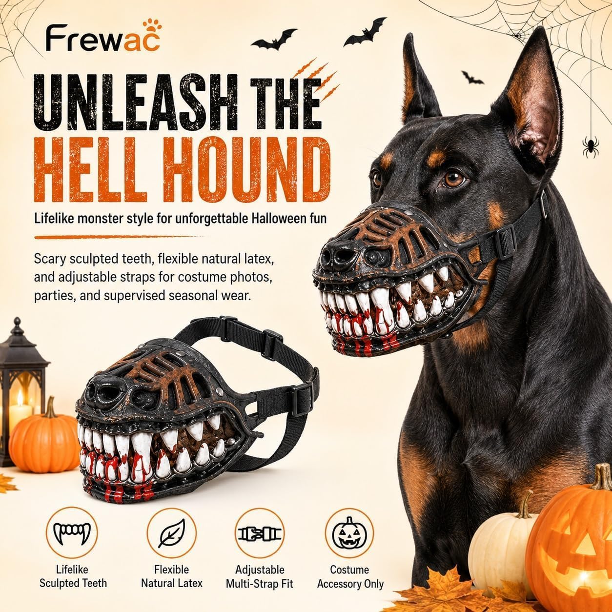 FrightBite™ Dog Muzzle