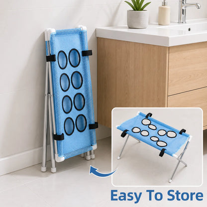 Transform Bath Time into a Breeze with Our Foldable Pet Bathing Hammock Stand – Perfect for Dogs and Cats!