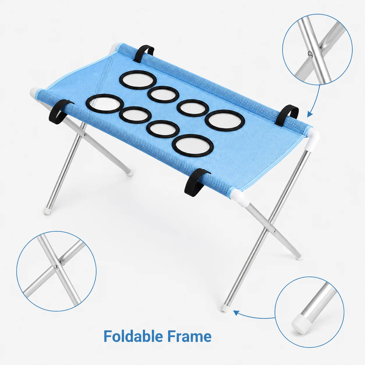 Transform Bath Time into a Breeze with Our Foldable Pet Bathing Hammock Stand – Perfect for Dogs and Cats!